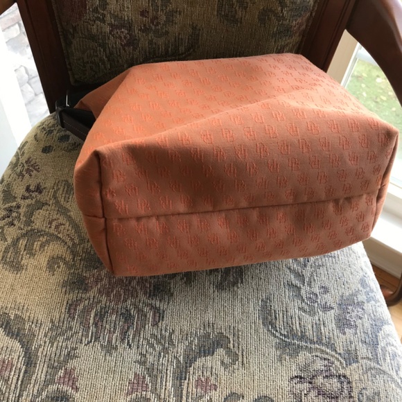 Dooney & Bourke Canvas Signature Hobo Bag - Picture 5 of 6